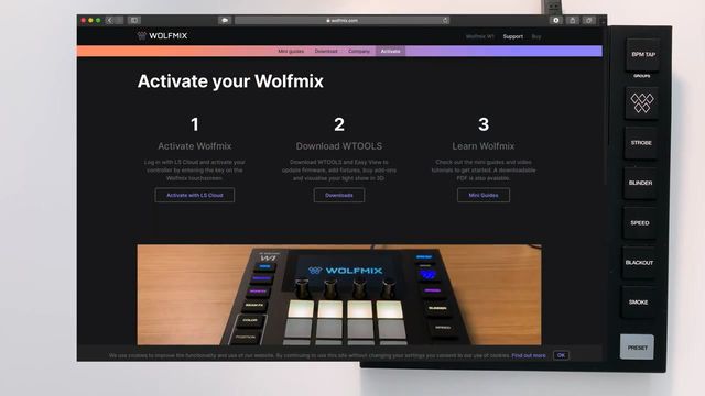 初次使用 Wolfmix